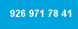 926 971 78 41 926 971 78 41